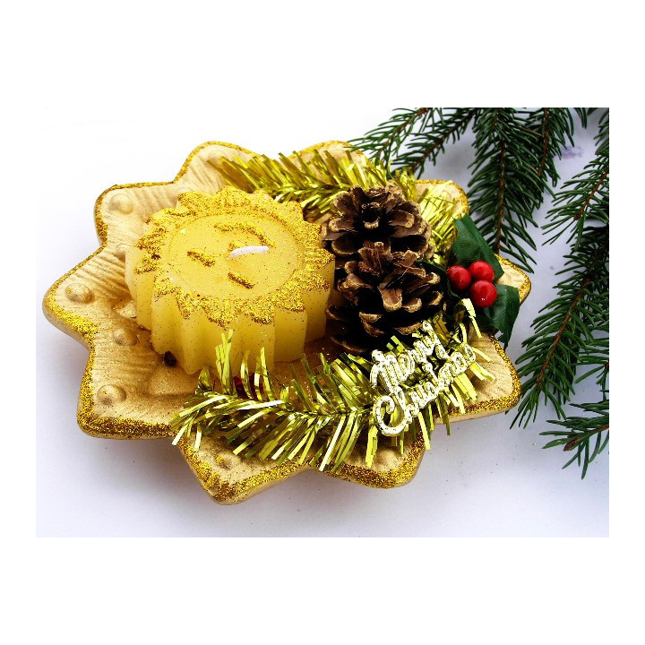 Weihnachtskerze - Baumkerze