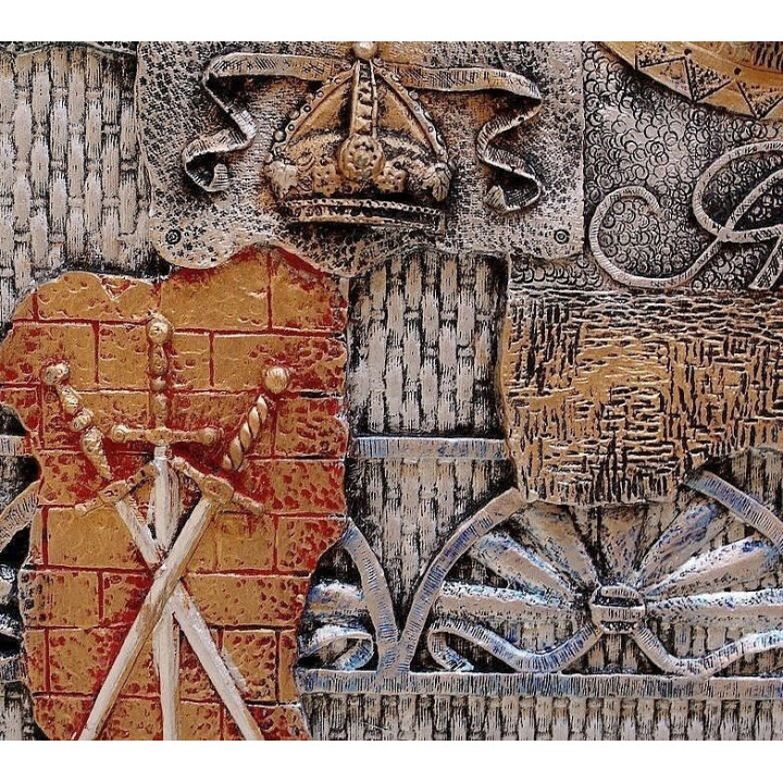 Reliefbild - Gladiator aus dem alten Rom