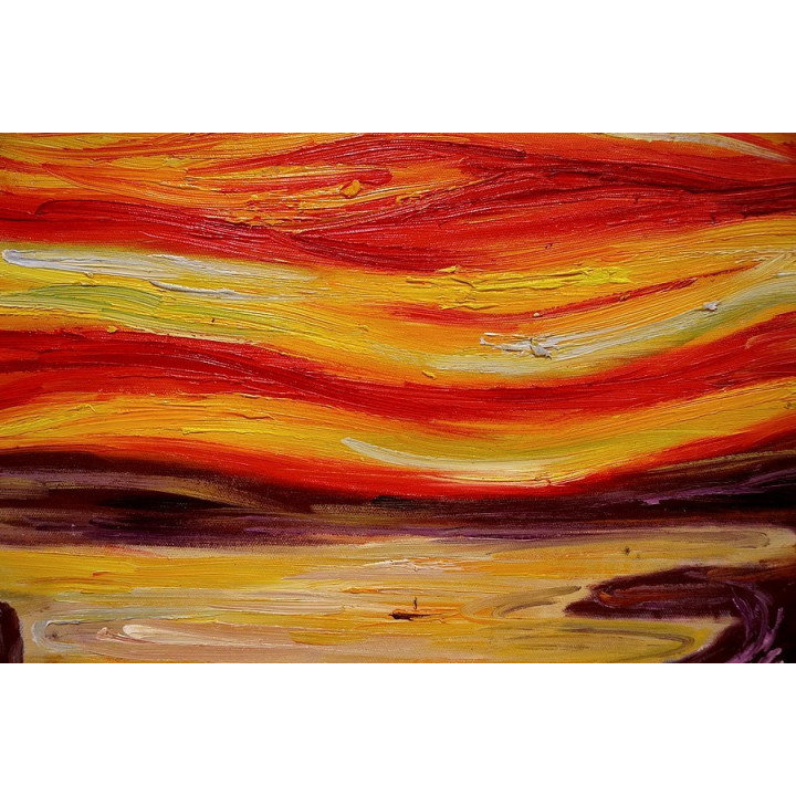 Ölgemälde  / Der Schrei