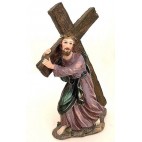 KRUZIFIX -Jesus trägt sein Kreuz 18778 - H32cm