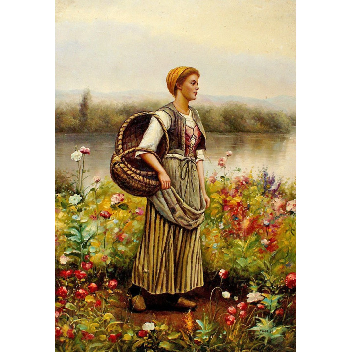 Liebespaar - handgemaltes Ölbild in 60x90cm -8-11