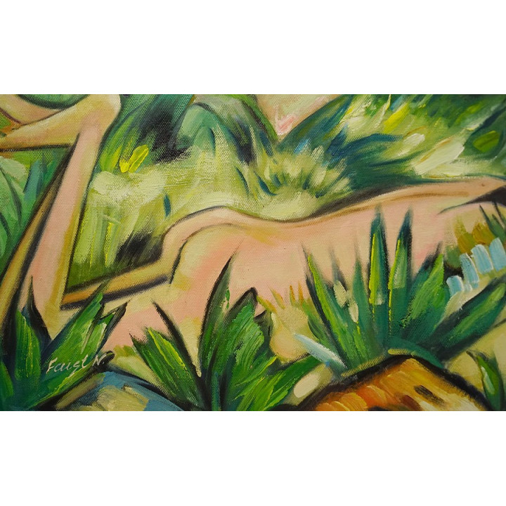 Rubens - Christus und die reuigen Sünder  - handgemaltes Ölbild