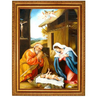 Madonna, Mutter aller Völker - Ölgemälde handgemalt