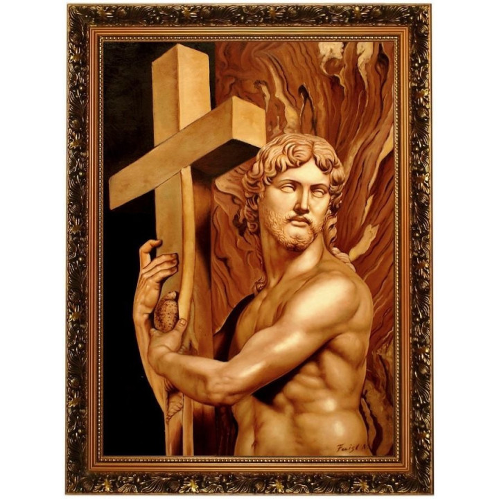 Herz Mariae, die Madonna des Himmels - Ölgemälde