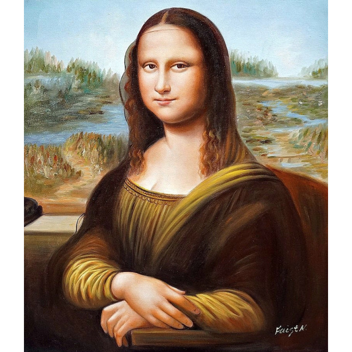 Mona-Lisa  - Ölgemälde