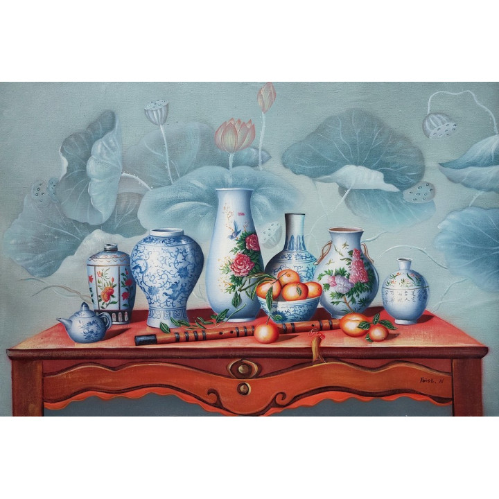 Stillleben - Ölgemälde 1_16 - 60x90cm