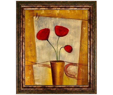 Ölgemälde- Blumen-6119 - 50x60cm