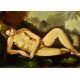 Faistauer Anton - weiblicher-Akt - handgemaltes Ölbild in 50x70cm