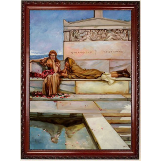 Alma Tadema- 60x90 cm - Xanthe und Phaon 1883 v. Alma-Tadema Sir Lawrence