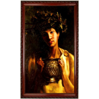 Alma Tadema- handgemaltes Ölbild in 50x90 cm - Prize for the Artists v. Alma-Tadema Sir Lawrence