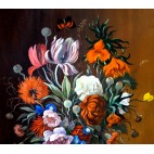 Blumenstrauß - Ölgemälde- Blumen-1-84