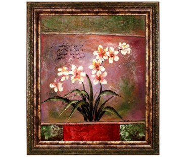 Blumenstrauß-1-155 - handgemaltes Ölbild in 50x60cm