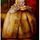 Thomas Gainsborough - Frances Duncombe - handgemaltes Ölbild in 60x90cm