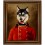 Husky Hund im Anzug - handgemaltes Ölbild in 50x60cm