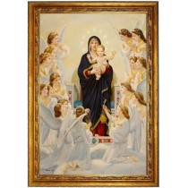 Madonna mit Jesuskind - handgemaltes Ölbild in 60x90cm- 10_38