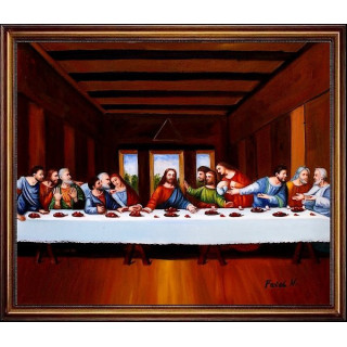 Das letzte Abendmahl - Ölgemälde