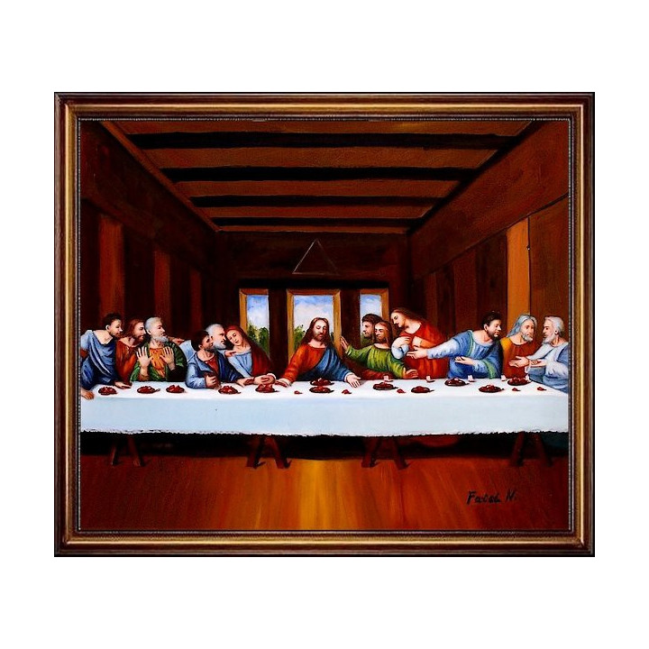 Das letzte Abendmahl - Ölgemälde