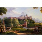 Thomas_cole_110x70cm - der Aufbruch v. Thomas cole