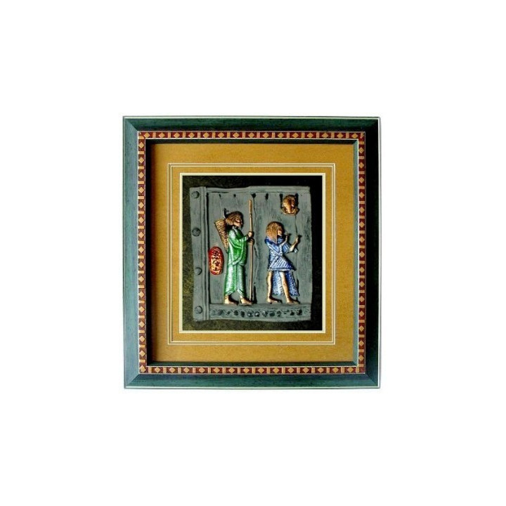 Reliefbild - Der Jäger