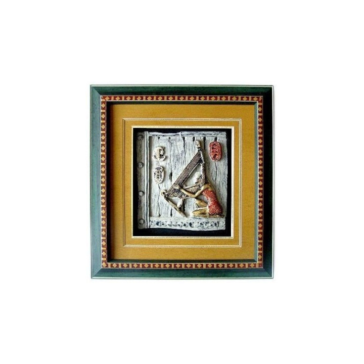 Reliefbild - Die Spielende