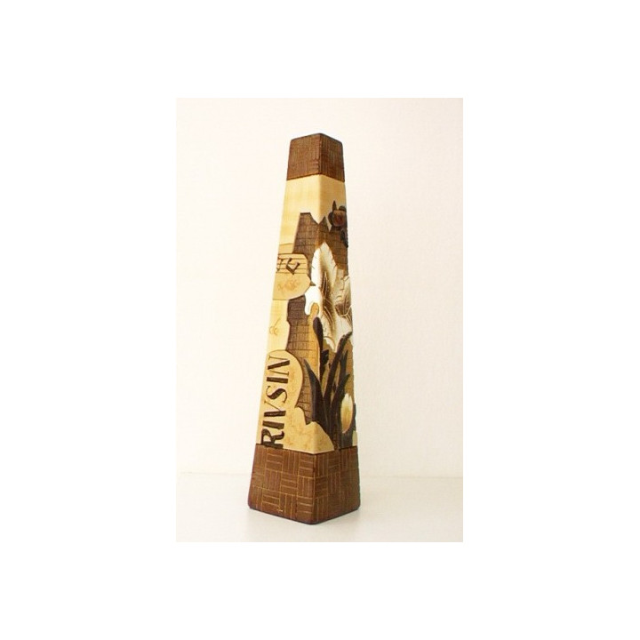 abstrakte Vase in Trapezform