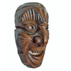 Kindermaske Krampusmaske Wandmaske aus Holz