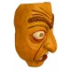 M02 Tiermaske / Perchtenmaske aus Holz