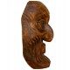 Kindermaske Krampusmaske Wandmaske aus Holz_SBG6