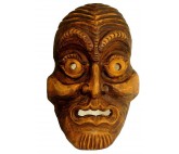 Kindermaske Krampusmaske Wandmaske aus Holz