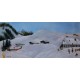 Ölbild Saalbach Hinterglemm Winterlandschaft Ölgemälde HANDGEMALT 50x110cm 