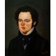 Franz Schubert Portrait - Portrait - handgemaltes Ölbild in 50x60cm