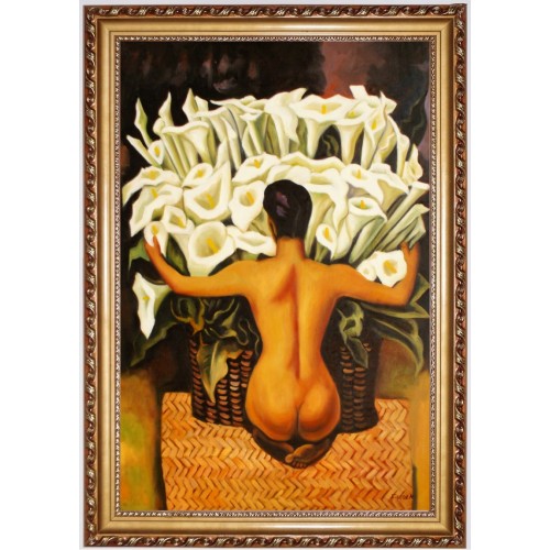 Ölbild Tulpenstrauss, Nude HANDGEMALT,Gemälde 60x90cm