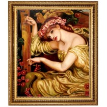 Dante Gabriel Rossetti, Asea Zauber - handgemaltes Ölbild F 50x60cm