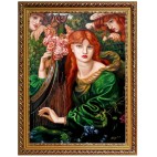 Dante Gabriel Rossetti, La Ghirlandata- handgemaltes Ölbild F 50x70cm