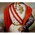 Kaiser Franz Joseph, Julius von Blaas, Ölbild handgemalt in 50x70cm