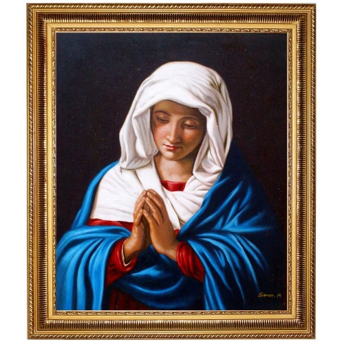 betende Madonna, die Madonna des Himmels - Ölgemälde