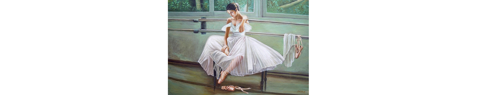 Ölbilder Ballerina&Tanz